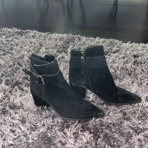 Sam Edelman, black suede, size 7.  Like new condition